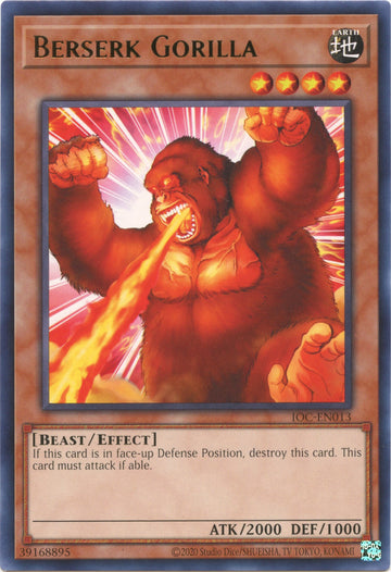Berserk Gorilla (25.º aniversario) [IOC-EN013] Raro 