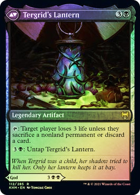 Tergrid, dios del miedo // La linterna de Tergrid [Promociones de presentación de Kaldheim] 