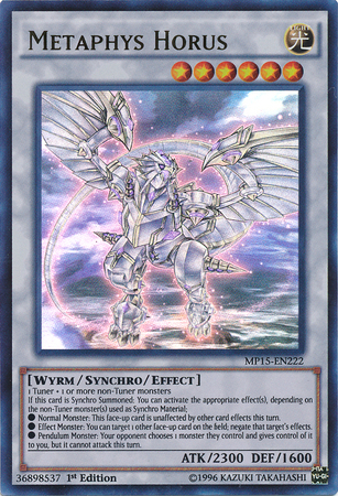 Metaphys Horus [MP15-EN222] Ultra raro 