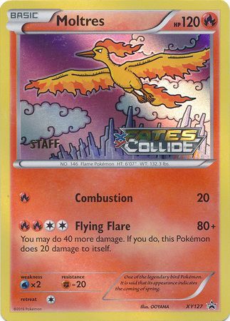 Moltres (XY127) (Personal) [XY: Black Star Promos] 