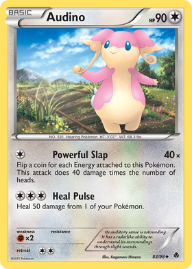 Audino (83/98) [Blanco y negro: Potencias emergentes] 