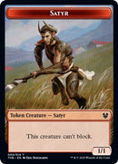 Satyr // Goblin Construct Double-Sided Token [Challenger Decks 2021 Tokens]-1