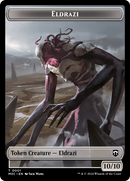 Spirit (Ripple Foil) // Eldrazi Double-Sided Token [Modern Horizons 3 Commander Tokens]-2