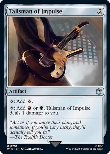 Talismán del impulso [Doctor Who] 