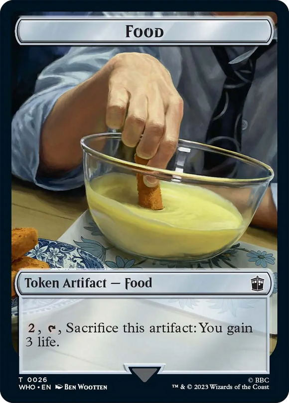 Fichas de comida [Fichas de Doctor Who] 