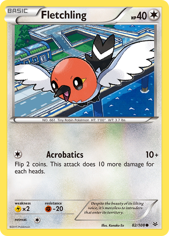 Fletchling (82/108) [XY: Cielos rugientes] 
