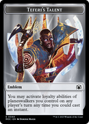 Myr pirexiano // Emblema de talento de Teferi Ficha de doble cara [Fichas de Marcha de las Máquinas] -2