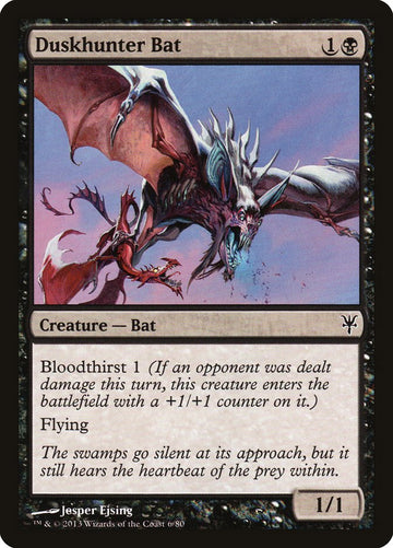 Duskhunter Bat [Duel Decks: Sorin vs. Tibalt] - 0
