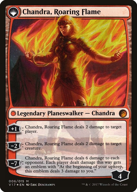 Chandra, Fuego de Kaladesh // Chandra, Llama rugiente [De la Bóveda: Transformar] 