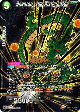 Shenron, el que concede deseos (SPR) (BT5-110) [Renacimiento milagroso] 
