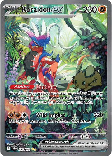 Koraidon ex (247/198) [Scarlet &amp; Violet: Conjunto básico] 