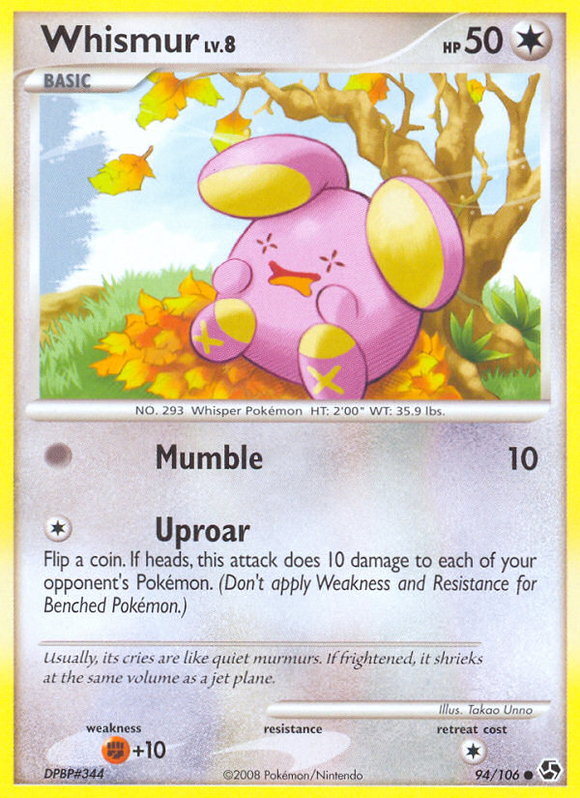 Whismur (94/106) [Diamante y Perla: Grandes Encuentros] 
