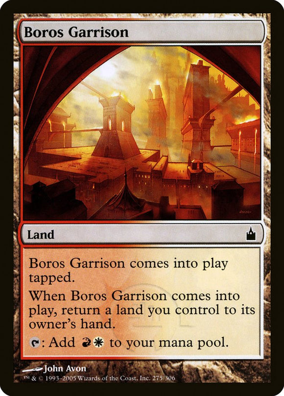Guarnición de Boros [Ravnica: Ciudad de los Gremios] 