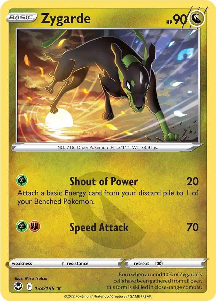 Zygarde (134/195) [Espada y escudo: Tempestad de plata]  - 0