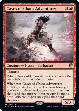 Aventurero de las Cuevas del Caos [Commander Legends: Battle for Baldur's Gate] 