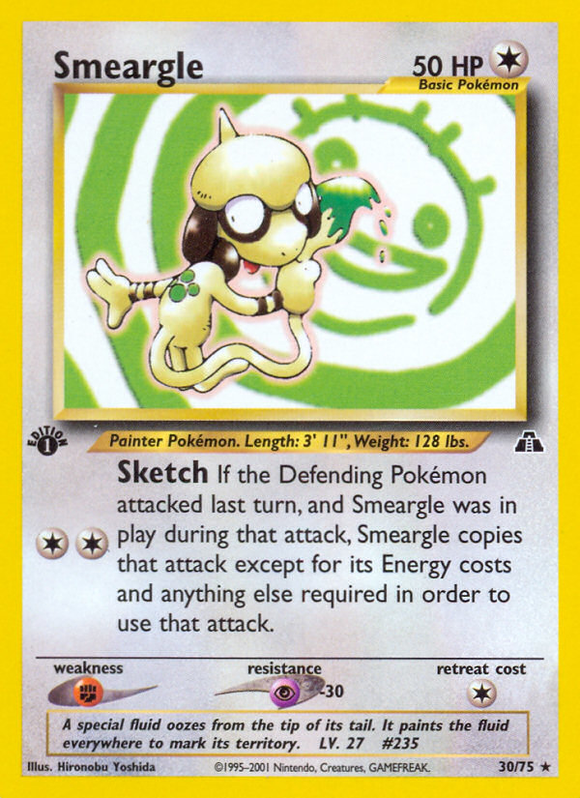Smeargle (30/75) [Neo Discovery 1.ª edición] 