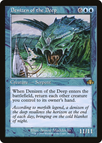 Habitante de las profundidades (Retro) [Dominaria Remastered] 