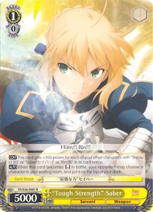 Sable "Fuerza dura" (FS/S36-E007 R) [Fate/Stay Night [Unlimited Blade Works] Vol. II] 