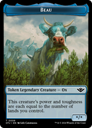 Beau // Plot Double-Sided Token [Outlaws of Thunder Junction Tokens]-1
