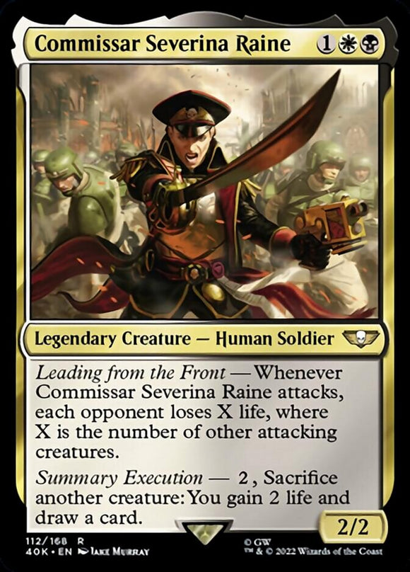 Comisaria Severina Raine (referencia de Surge) [Warhammer 40,000] 