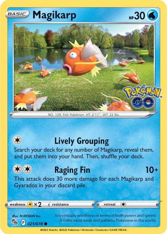 Magikarp (021/078) [Pokémon GO] 