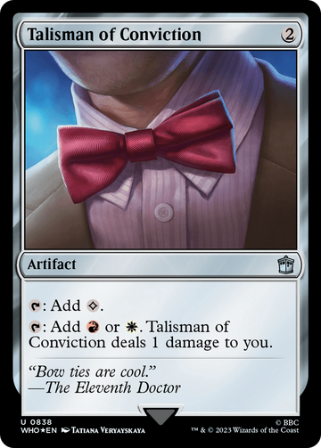 Talismán de convicción (Surge Foil) [Doctor Who] 