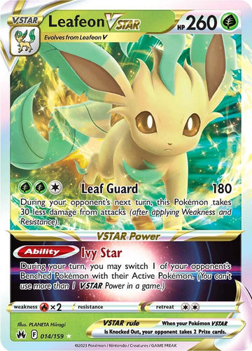 Leafeon VSTAR (014/159) [Espada y escudo: Corona Zenith] 