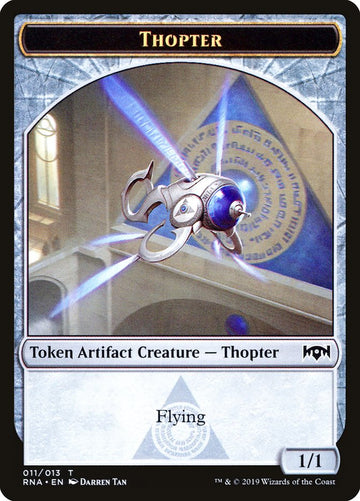 Bird // Thopter Double-Sided Token [Ravnica Allegiance Guild Kit Tokens] - 0