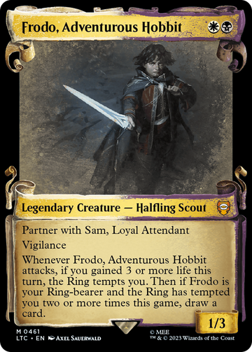 Frodo, el hobbit aventurero [El Señor de los Anillos: Cuentos de la Tierra Media: Pergaminos de presentación del comandante] 