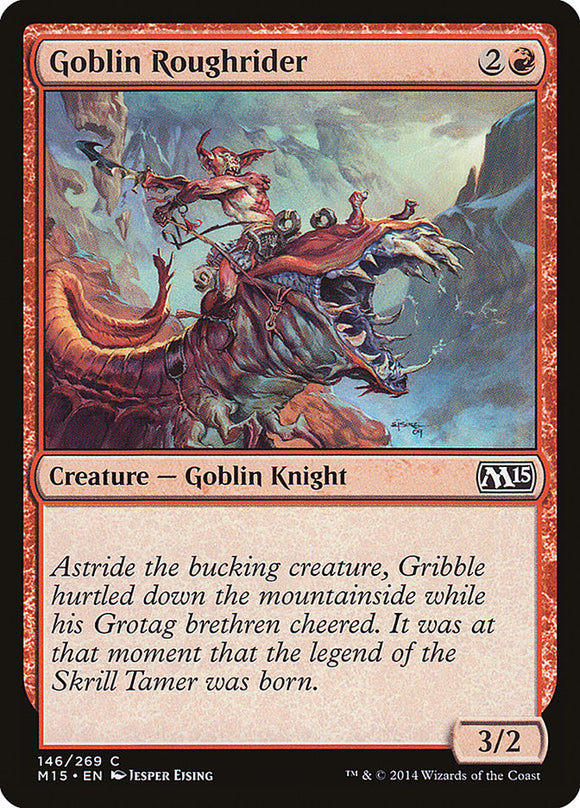 Duende jinete rudo [Magic 2015] 