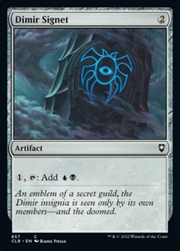 Sigilo de Dimir [Commander Legends: Batalla por la Puerta de Baldur] 