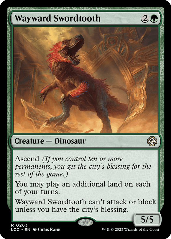 Diente de Espada Descarriado [Comandante de Las Cavernas Perdidas de Ixalan] 