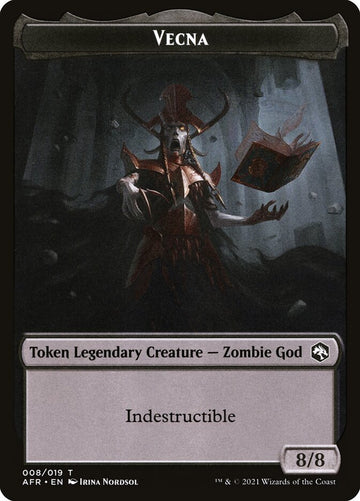 Dog Illusion // Vecna Double-Sided Token [Dungeons & Dragons: Adventures in the Forgotten Realms Tokens] - 0