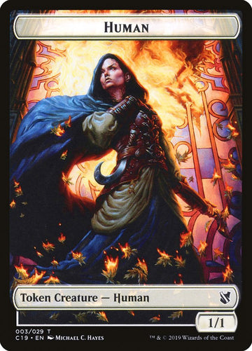 Drake // Human Double-Sided Token [Commander 2019 Tokens] - 0