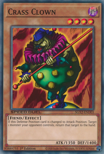 Payaso grosero [SGX2-END03] Común 