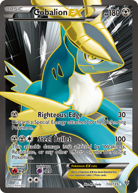 Cobalion EX (133/135) [Blanco y negro: Tormenta de plasma] 