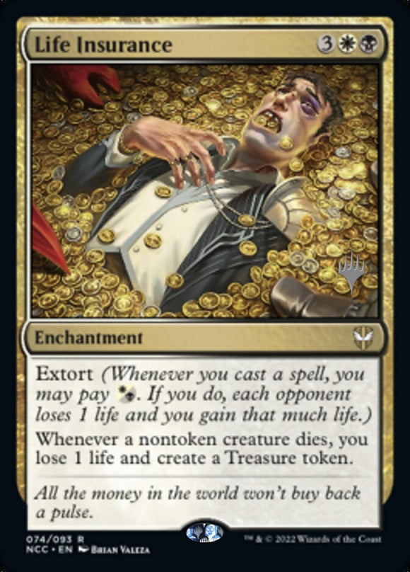 Seguro de vida (paquete promocional) [Promociones de Commander de Streets of New Capenna] 
