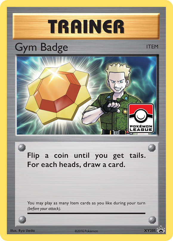 Insignia de gimnasio (XY205) (Teniente Surge) [XY: Black Star Promos] 