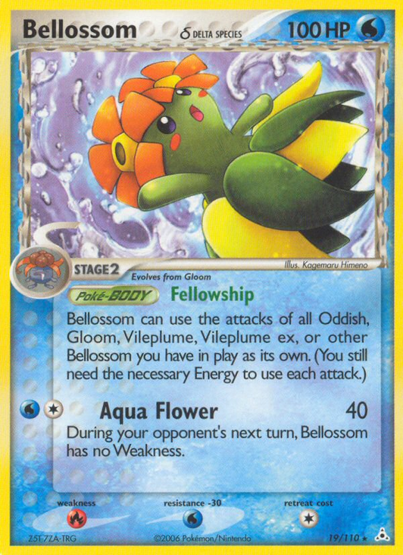 Bellossom (19/110) (especie Delta) [EX: Fantasmas de Holon] 