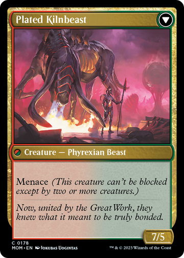 Bonded Herdbeast // Plated Kilnbeast [March of the Machine] - 0