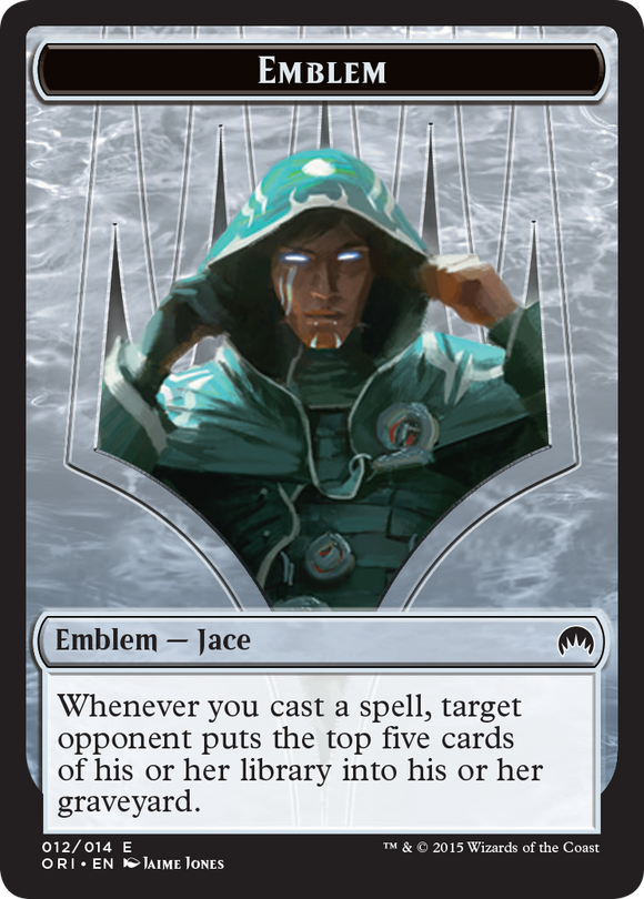 Pest // Jace, telépata, emblema liberado, ficha de doble cara [Secret Lair: de fichas lindas a brutales] 
