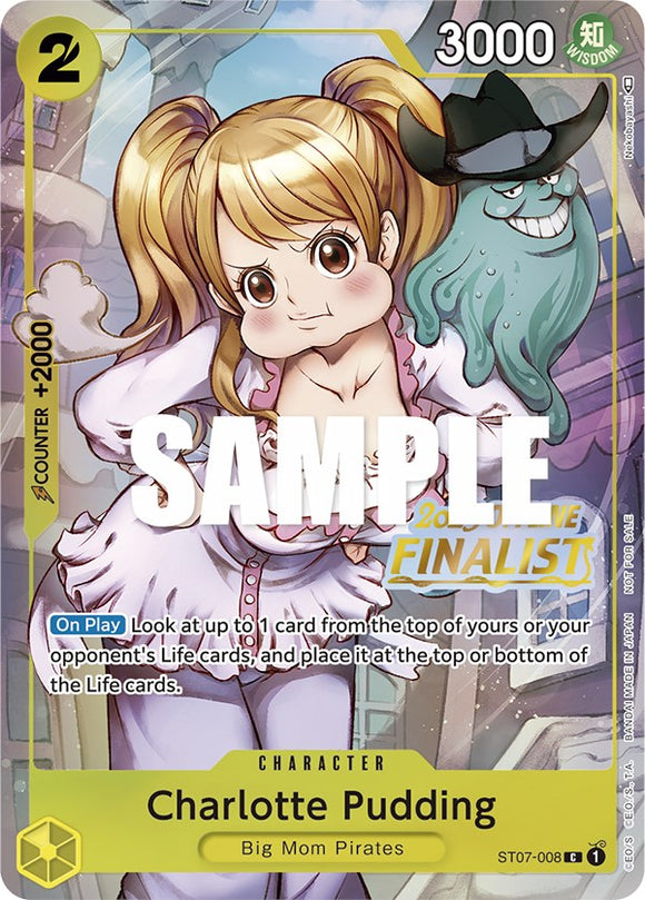 Charlotte Pudding (Regional Offline 2023) [Finalista] [Tarjetas de promoción de One Piece] 