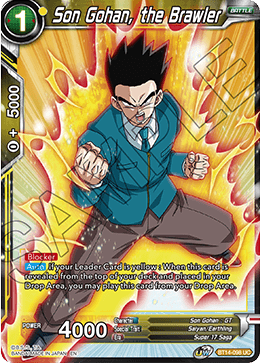 Son Gohan, el luchador (BT14-098) [Cross Spirits] 