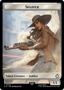 Soldier (004) // Human Soldier Double-Sided Token [Fallout Tokens]-1