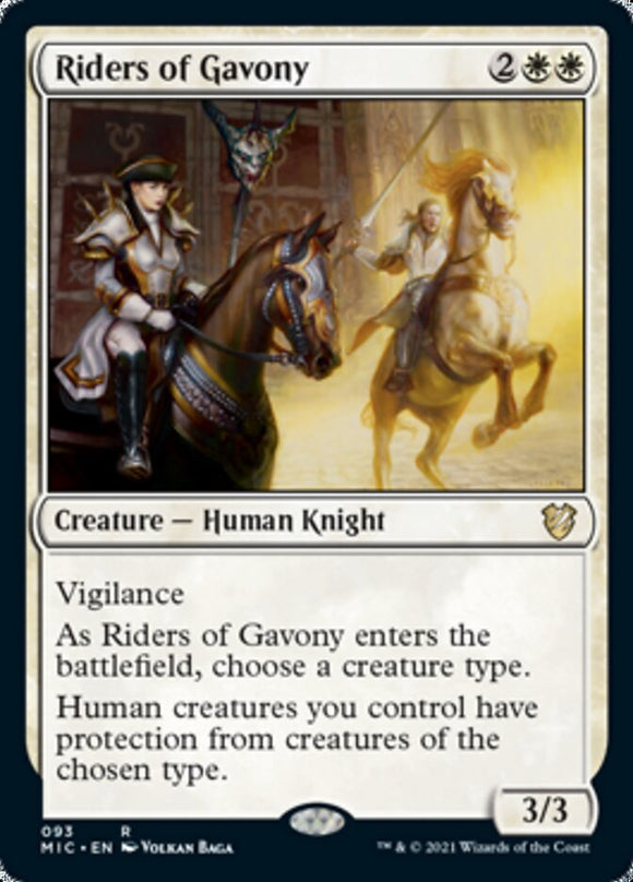 Jinetes de Gavony [Innistrad: Comandante de la Cacería de Medianoche] 