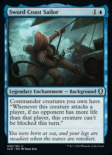 Marinero de la Costa de la Espada [Commander Legends: Battle for Baldur's Gate] 