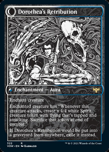 Dorothea, Vengeful Victim // Dorothea's Retribution (Showcase Eternal Night) [Innistrad: Crimson Vow] - 0