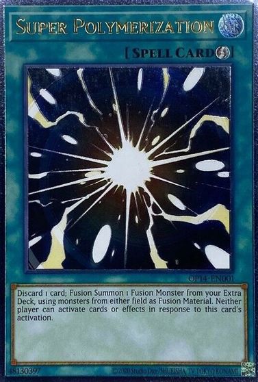 Súper polimerización [OP14-EN001] Ultimate Rare 