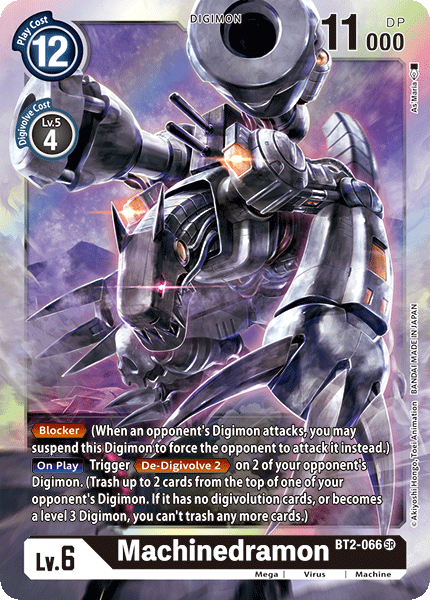 Machinedramon [BT2-066] [Lanzamiento de la versión especial Booster 1.0] 