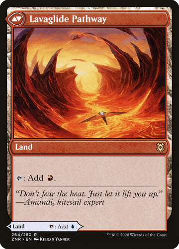 Riverglide Pathway // Lavaglide Pathway [Zendikar Rising] - 0